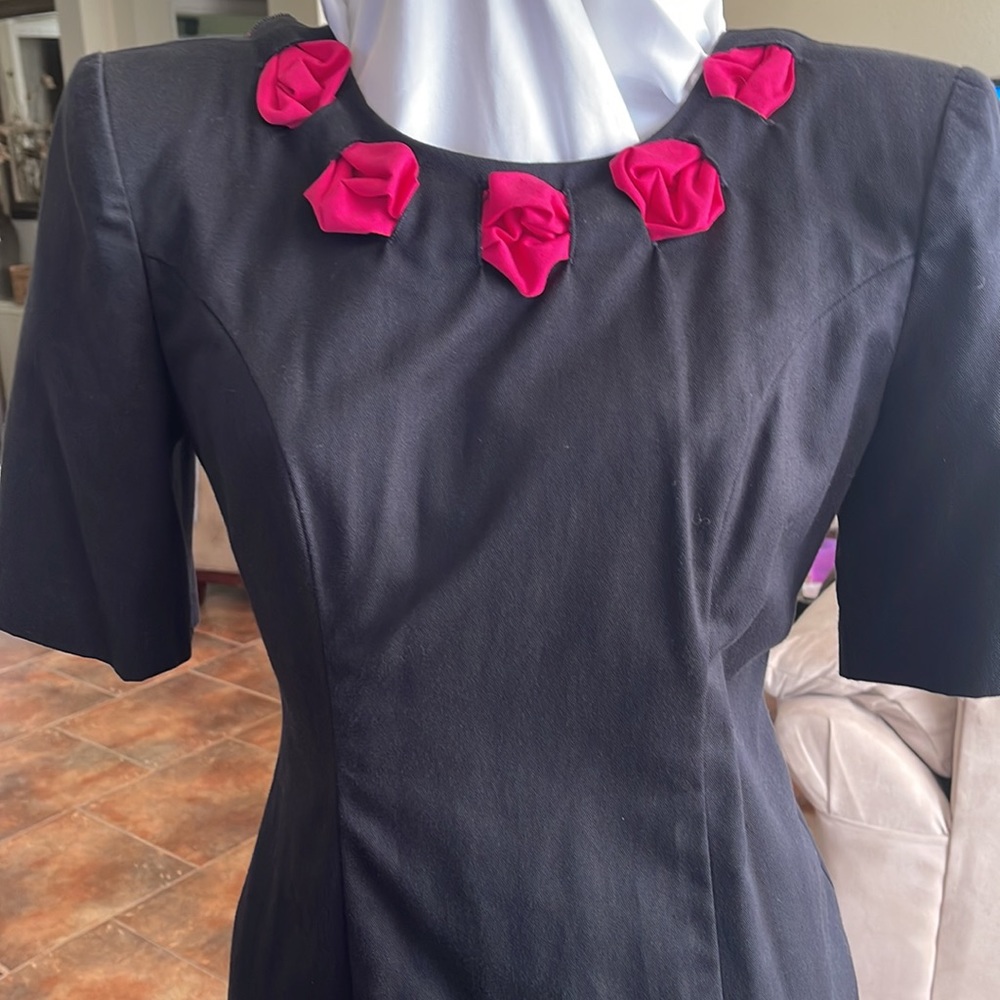 80’s bow dress